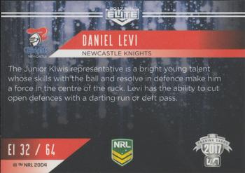 2017 NRL Elite - Elite Impact #EI32 Daniel Levi Back